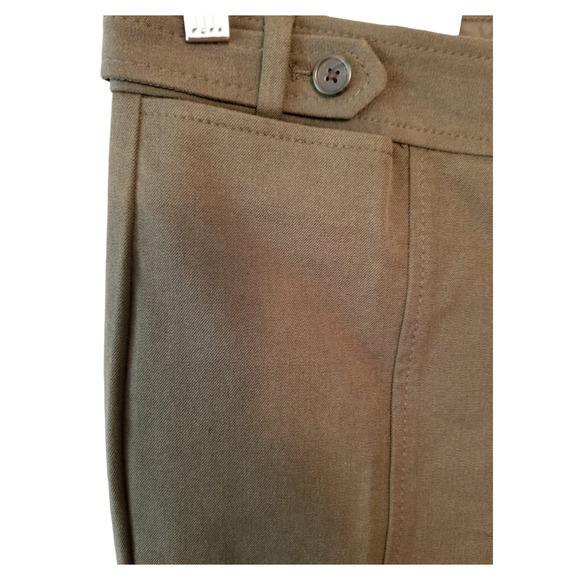 Banana Republic Petite Stretch Women's Green Pants Size 30 Inseam 26 in NWT - Picture 5 of 9